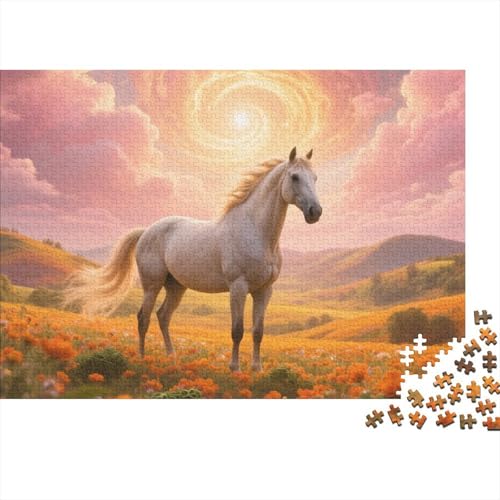 Marengo, 1000-Teile-Puzzlespiel, Visuelles Vergnügen Und Geistige Herausforderung, Ideal Zum Einrahmen, Ab 8 Jahren,Pferd, 38x26cm/1000pcs