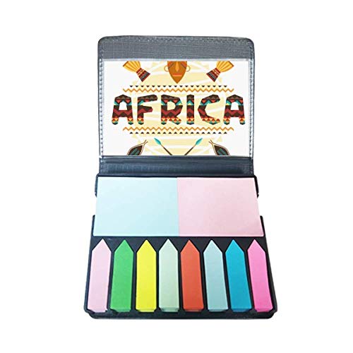Note couleur page marker Africa Fancy Texte Totem Signs pour ne plus perdre vos pages