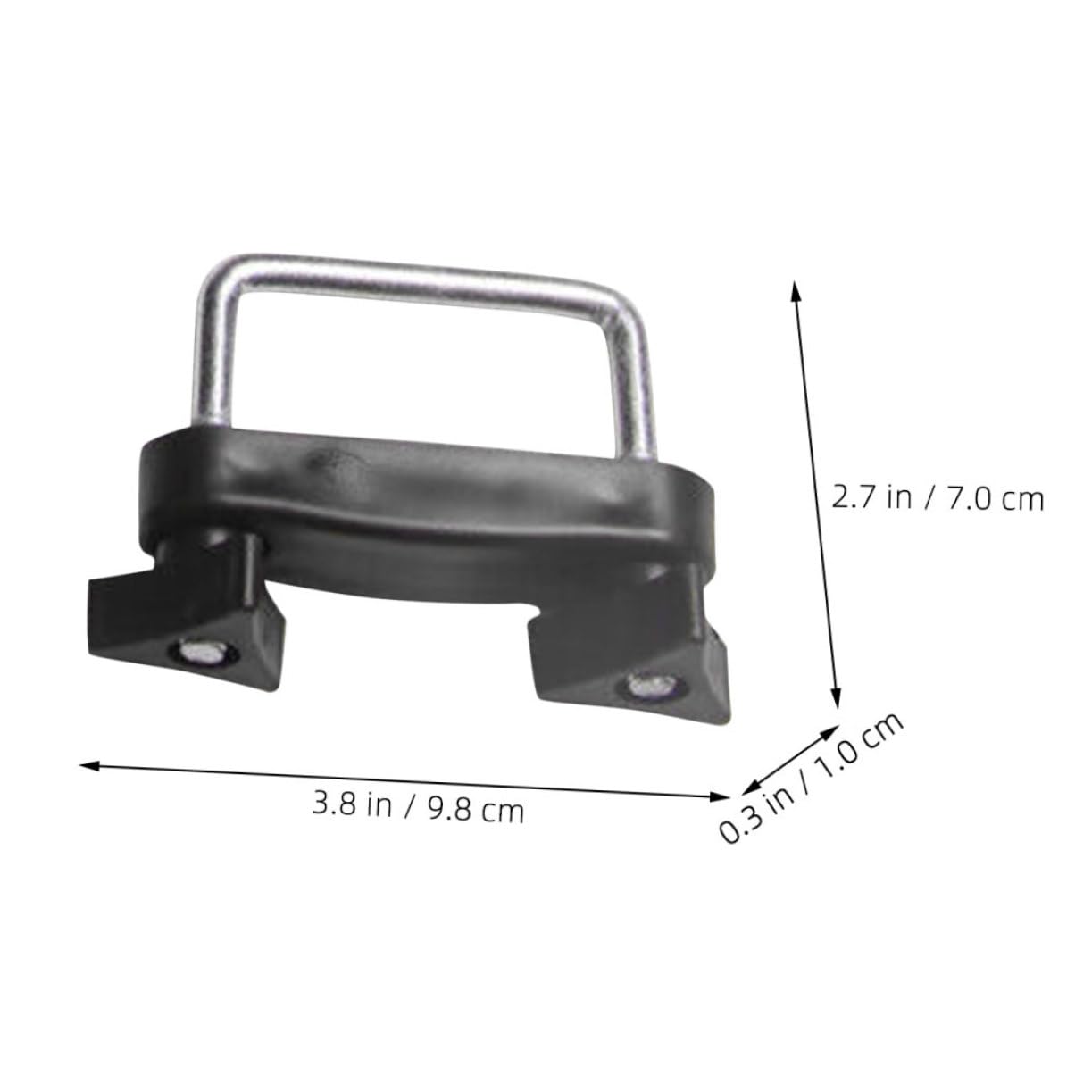 GRIRIW Universal Car Roof Luggage Rack Clips Versatile Crossbar Mounting Clips