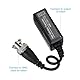 PATIKIL Passiver Video-Balun BNC zu UTP Cat5/5e/6, RJ45 HD-Transceiver-Transmitter-Adapterkabelanschlüsse für 720P/1080P AHD/HDCVI/HDTVI CCTV-Kamera 2 Paar