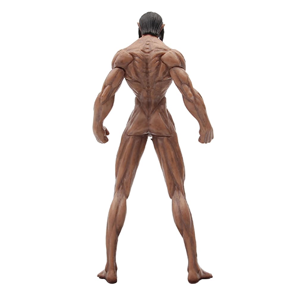 Figura Di Eren Jaeger (Attack On Titan) In PVC – Statua Da Collezione Con Teste Intercambiabili – Regalo Perfetto Per Fan - 5