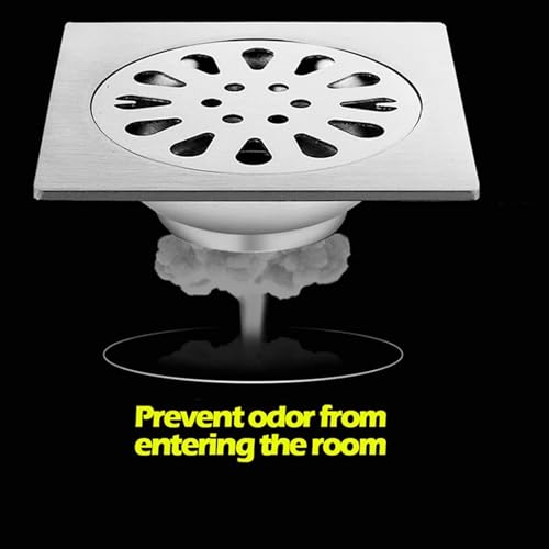 Drain de sol en acier inoxydable pour machine à laver et évacuation de douche - 4