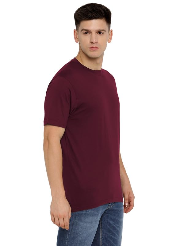 Image of AMERICAN CREW 100% Supima Cotton Round Neck T-Shirt for Men