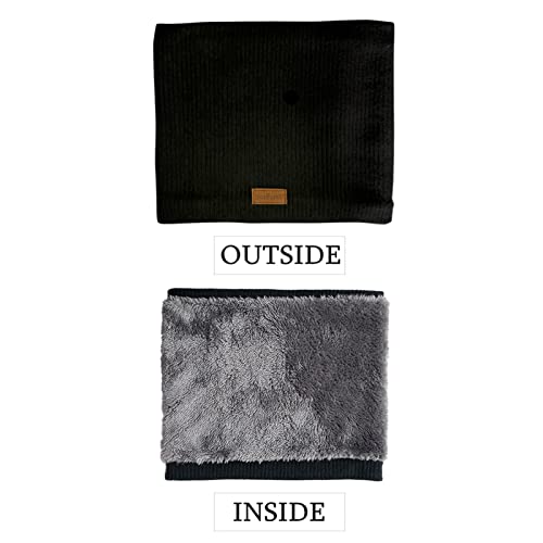 Cache-cou hiver NovForth doublé polaire écharpe élastique coupe-vent - 3