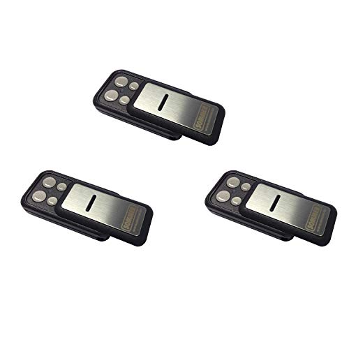3 emisores manuales Slider + Slider S10305 TX40-868-4 para puerta de garaje con mando a distancia de 868,8 MHz, 868,95 MHz, base + Pro+, accionamiento de puerta