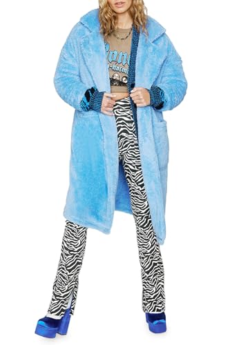 Forever 21 Women's Faux Fur Teddy Coat