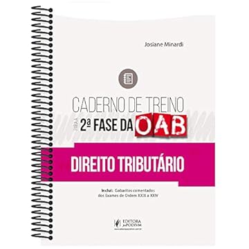 Capa do livro Caderno de Treino Para a 2ª Fase da OAB: Direito Tributário