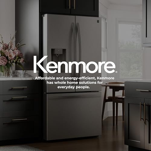 Kenmore 4675625 36" French Door Refrigerator with Freezer Accela Chill, Adjustable Shelving, Dual Evaporator, Energy Star Certified, 28.6 cu. ft. Capacity, Fingerprint Resistant Stainless Steel on Fridge.com