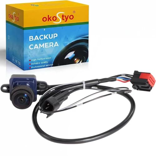Image of No. 56054-157AA Rear View Backup Reverse Parking Camera /Rear View Camera | Compatible with Dodge Grand Caravan 2011-2020 Chrysler Town & Country 2011-2016 Ram C /V 12 & 15 OEM Part Number# 56054157AA