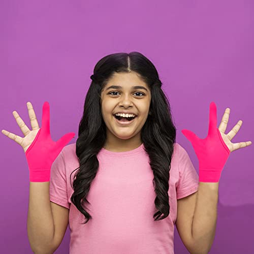 Image of 4pcs Anti Thumb Sucking Guard Gloves for Kids - Chewy Compression Glove to Stop Nail and Finger Biting - Ages 5-12