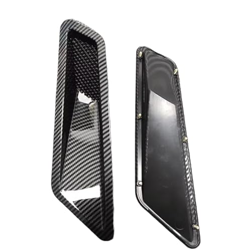 Grille d'évent de capot extérieur look carbone pour Benz W207 W212