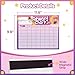 Magnetic Reward Chart for Kids, 26 Behavior & Chore Charts with 1440 Stickers and 80 Motivational Stickers for Kids to Build Good Habits and Responsibility (Princess)