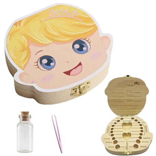 【Regalo pensato】Cercate un regalo significativo per una festa di compleanno o per un bambino? Il nostro portadenti è un regalo pratico e premuroso. Viene fornito in una bellissima confezione regalo, pronto a stupire i genitori con un regalo che non è solo pratico, ma contiene anche preziosi ricordi d'infanzia.