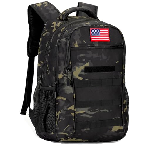 Houart Camo Backpack,Boys Backpack for Scool Military,40L Army Bookbag Waterproof for Middle Elementary
