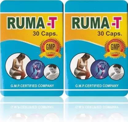 AZANU Ruma T Capsule|Tara Herbal Pharmaceutical|Pain Relief Capsule(3 Pack)