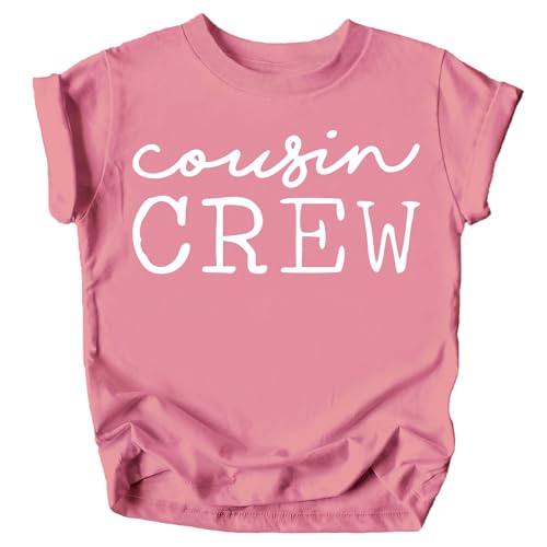 Cousin Crew Cursive T-Shirts and Bodysuits for Baby and Toddler Fun Family Matching Outfits