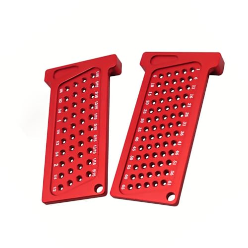 2 PCS T65mm/T 2.5C`؍HXNo[gbNƃC`̐xT-RulerC`}[LOQ[Wc[