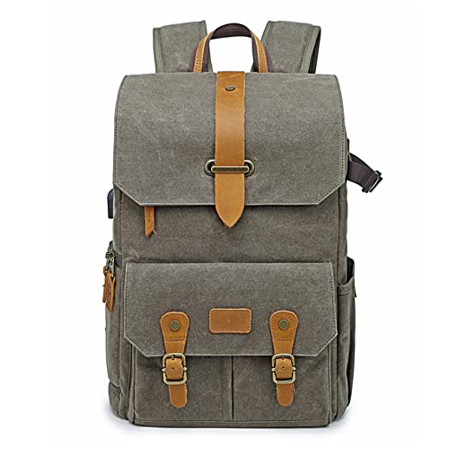 EVIC �r���e�[�WBATIK�L�����o�X+���U�[�J�����o�b�O���O���s��e�ʂ̎ʐ^�B�e�B�e DSLR.�J�����܂̓\�j�[�Ƀt�B�b�g���邽�߂̃L���m���t�B�b�g�̂��߂̃t�B�b�g �J�����o�b�O (Color : Green)