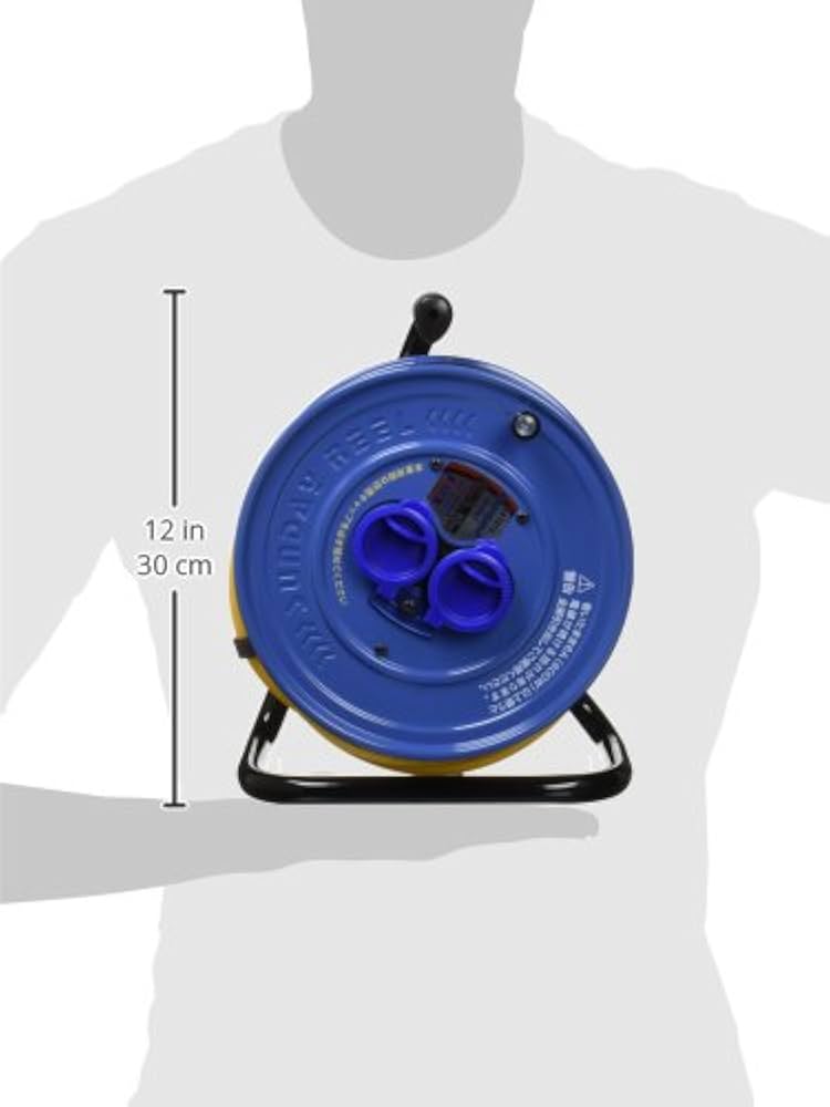 Acro296&HATAYA屋外用サンデーレインボリールミニSS-10-02 SS-10B コードリール サンデーレインボーリールミニ10m 屋外用防