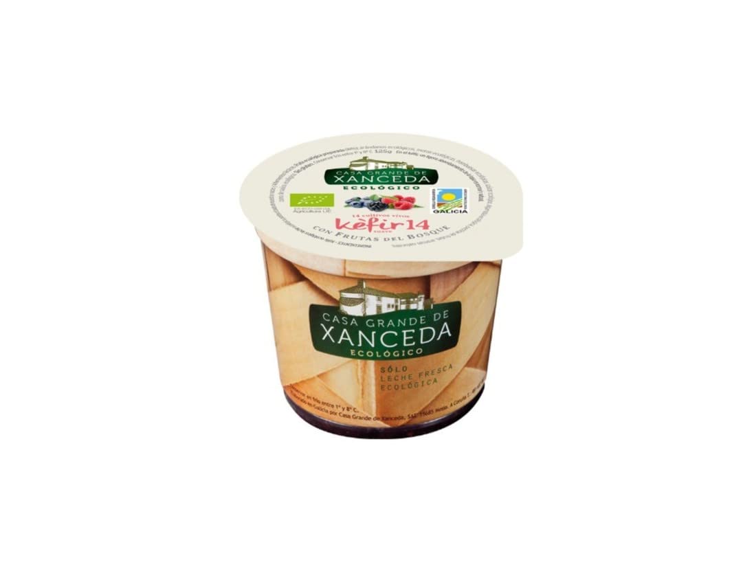 Kéfir Ecológico con Frutas del Bosque de Casa Grande de Xanceda - 2x125g
