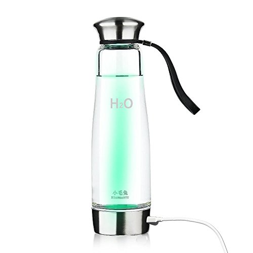 Anself Portable Hydrogen Bottle Rich Water Ionizer Maker Generator Bottle Anti Aging Water Bottle (Type 2)