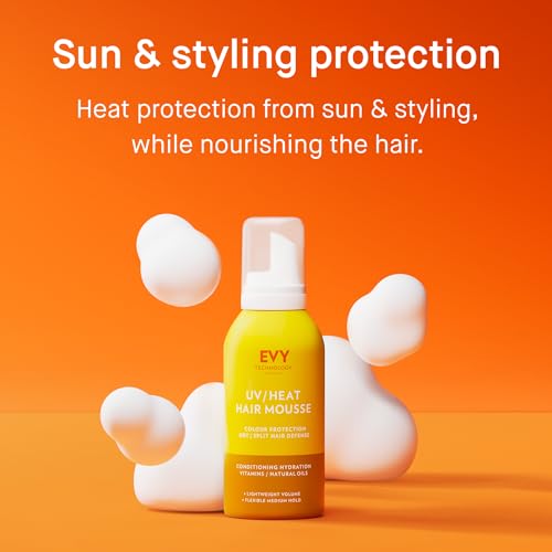 Miniatura 2 de Evy Sun-Sea Uv Mousse - Protección Y Cuidado Capilar Contra El Calor Y La Decoloración Causados Por El Sol