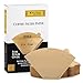 #2 Cone Coffee Filters Paper Disposable for Pour Over and Drip Coffee Maker 100 Count, Better Filtration No Blowouts Made from Unbleached Imported Japanese Filter Paper Natural Brown
