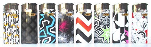 Brand New. BIC accendini Minitronic pollice friendly lotto di 8