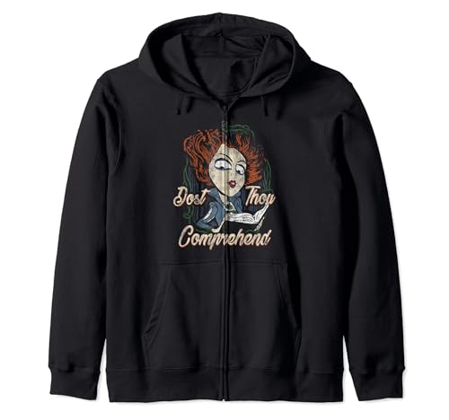 Sweat zippé à capuche Winifred Sanderson Hocus Pocus Disney pour fan