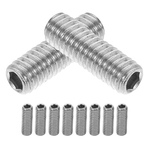 Artibetter Juego de 10 Tornillos de Rosca Hueca para Yoyos, Pernos Prisioneros Metálicos Avellanados, Compatibles Modelos Variados, Uso en Reparación y Mantenimiento de Yoyos