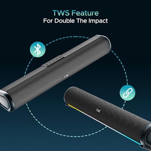 boAt Aavante Bar 950 Bluetooth Soundbar w/ 40W Signature Sound, RGB LEDs, Dual Passive Radiators, Up to 7 hrs Playback, TWS Function, Inbuilt... - Image 5