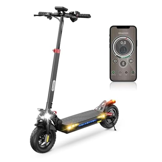 iScooter Electric Scooter for Adults, 10" Off-Road Pneumatic Tires, 28 Miles Range, 28MPH Top Speed, 800W Motor, Adjustable Pole Height,330lbs Max Load,Foldable Adult Escooter with Smart APP