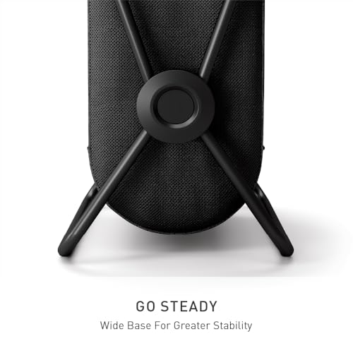 simplehuman X-Frame Hamper, Single Compartment Laundry Hamper for Bedroom Bathroom, Heavy-Gauge Steel Frame, Stain & Odor Resistant Machine Washable Bag, Easy Carry Steel Handles, Matte Black - image 3
