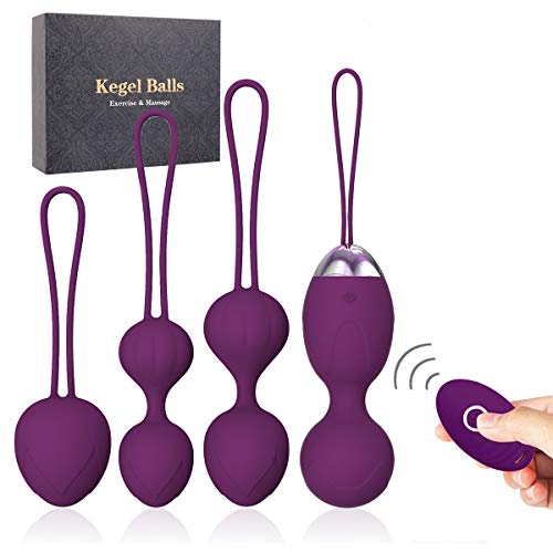 Exercise Balls for Women, Massager Ben Wa Balls Sets for Pelvic Floor Exercises