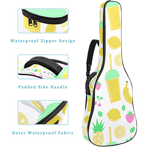 Hondank Housse de transport étanche pour guitare avec bandoulière réglable Motif tomates, Multicolore 10., 42.9×16.9×4.7… - Les Beatles, Paul McCartney, John Lennon, RIngo Starr, George Harrison Hondank Housse de transport étanche pour guitare avec bandoulière réglable Motif tomates, Multicolore 10., 42.9x16.9x4.7… – Image 5