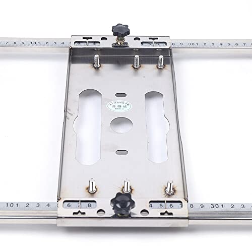 Xuthusman Electricity Circular Saw Guide System Woodworking Accurate Rip-Cut Track Rail Edge Cutting Modified Positioning Frame Tool For 4inch Saw - Thumbnail 6