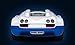 Radio Remote Control 1/14 Bugatti Veyron 16.4 Grand Sport Vitesse Licensed RC Model Car (White/Blue)
