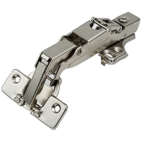 Vocomo 165 Degree Full Overlay Hinges Face Frame Cabinet Doors Hinges, 2 Pack Clip On Hydraulic Concealed Soft Closing Hinges For Lazy Susan Cabinet Corner Kitchen Cabinet Folden Door #TOP21
