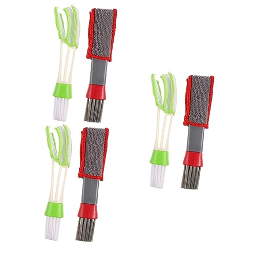 GLEAVI 6pcs Car Air Vent Cleaning Brush Microfiber Mini Duster for Car Air Conditioning