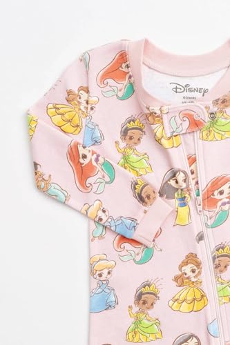 Image of MONICA + ANDY One Piece Baby Pajamas, 100% Organic Baby Clothes for Girls and Boys, Sizes For Newborn and Infant