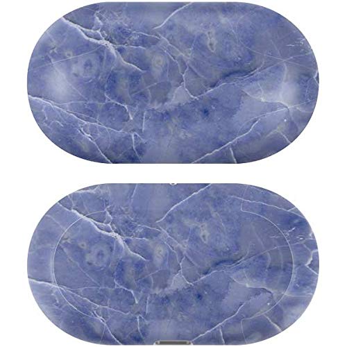 Skinit Decal Audio Skin Compatible with Samsung Galaxy Buds+ - Officially Licensed Originally Designed Crushed Blue Design