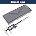 PEC Tools 6 Inch/150mm Digital Caliper & Made in US 6 Inch 16R Rule (32nds,64ths,50ths,100ths), Industrial-Grade Stainless Steel Caliper, IP67 Waterproof & Oil-Resistant, Inch/MM/Fraction Modes