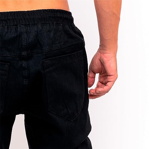 Calça Jogger Masculina Lycra Elastano Com Punho Elástico (G, Gelo)