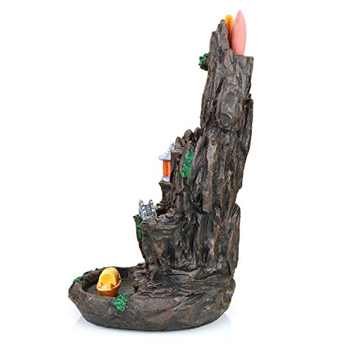 Semli Large Incense Burner Backflow Incense Burner Holder Incense Stick Holder Home Office Decor #TOP4