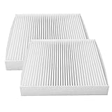 2 Pack White Cabin Air Filter for Hyundai Tucson (2017-2019),Kona (2019), Veloster(2019),Kia...