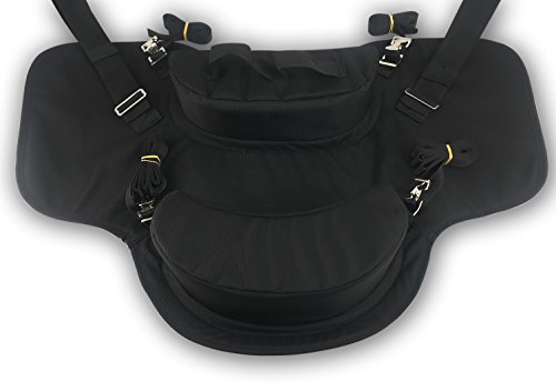 The Ride Along 9" Buddy Seat Kid Saddle Western Saddle Attachment (Black)