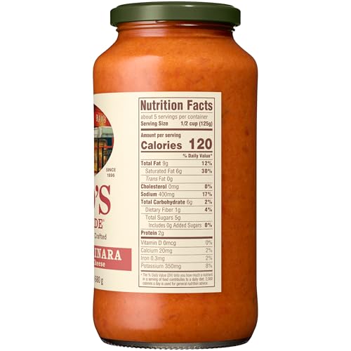 Image of Rao's Homemade Creamy Marinara with Mascarpone Sauce Made with Italian Tomatoes, 24 oz