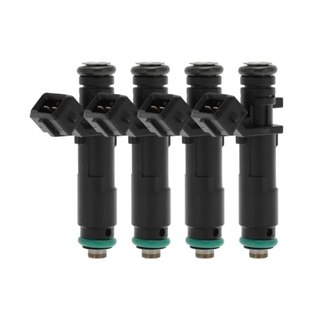 Car Petrol Injector 25186566 25194429 96800843 4Pieces Fuel Injector for for Spark 1.2L 2011-2015