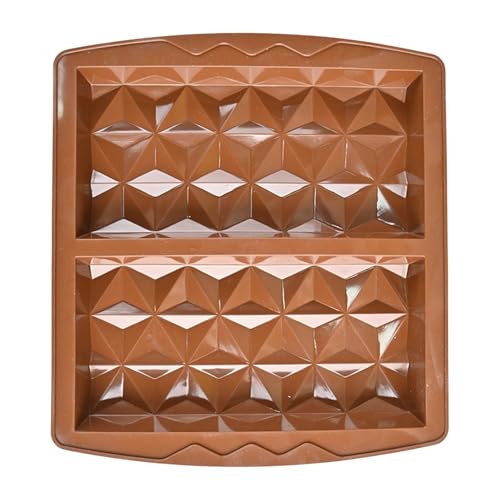 Silicone Chocolate Bar Mold,Silicone Baking Tool | Non-Stick Candy Moulds | for Kitchen Oven Microwave Chocolate Dessert Cookie Jelly Baking Party Freezer