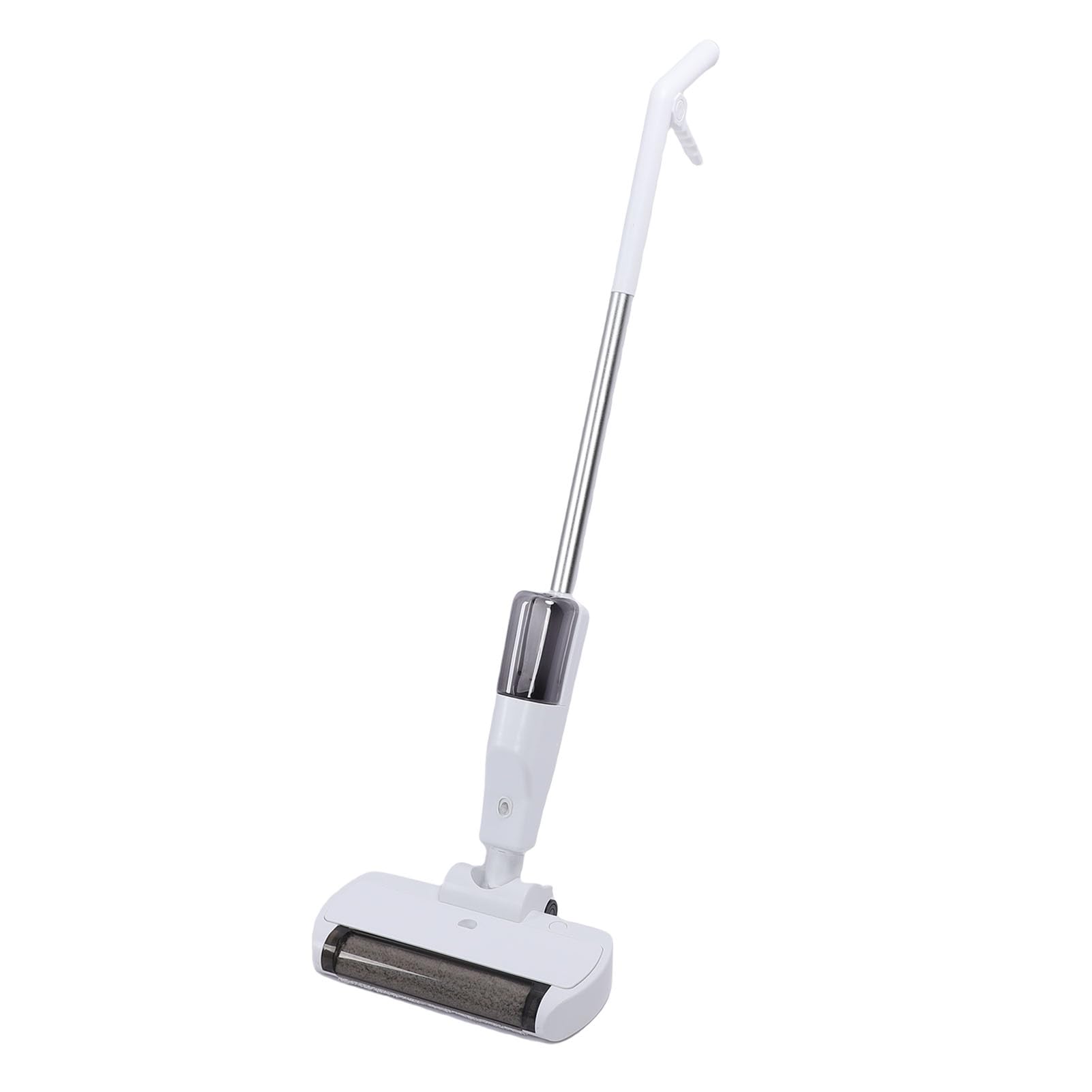 Lavapavimenti Elettrico Senza Fili Lavapavimenti a Secco 2 in 1 con Faro LED, Batteria 2000mAh 1 Ora di Autonomia, Acqua Spruzzata per Piastrelle in Legno Laminato